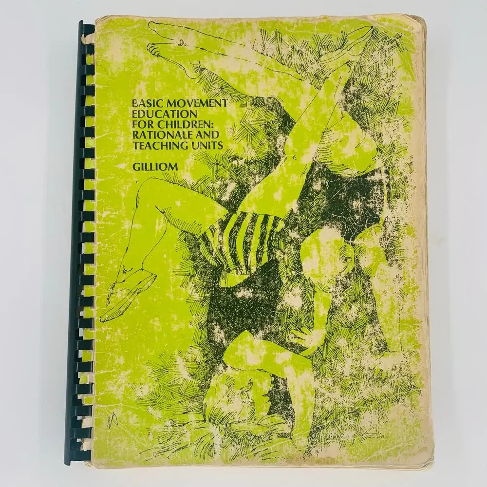 Addison Wesley Basic Movement Education For Children Teach Manual Guide Spiral